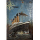 Kovový obraz 120x80 Titanic I.