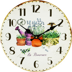 Wooden wall clock 30x30 18AC017