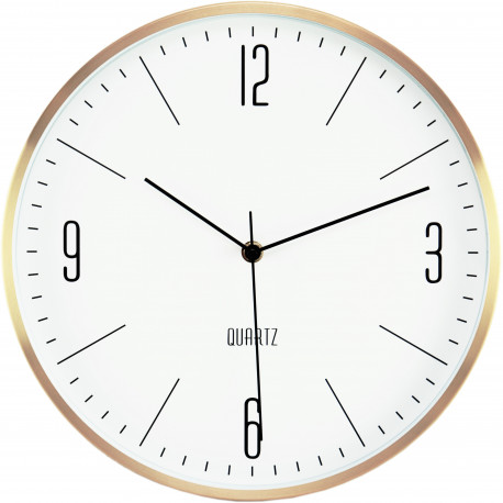 Metal wall clock 30x30 208254