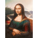 Maľovaný obraz olejovými farbami 50x70 Mona Lisa