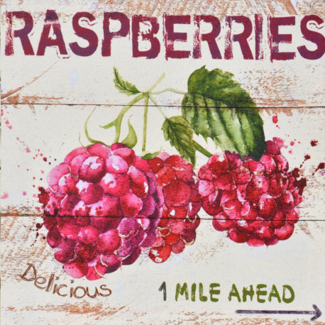 Obraz na plátne 28x28 Raspberries