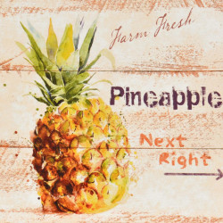 Obraz na plátne 28x28 Pineapple