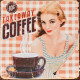 Obraz na plátne 40x40 Coffee Lady II.