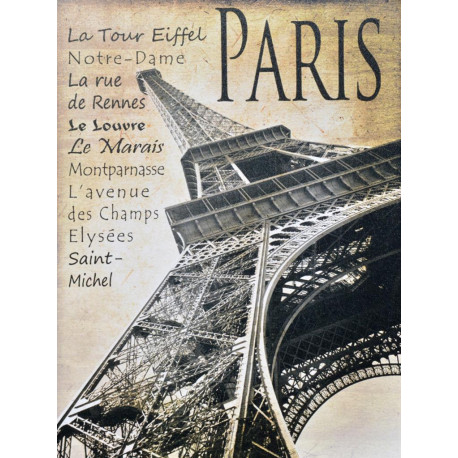 Obraz na plátne 75x100 Krásy Paríža